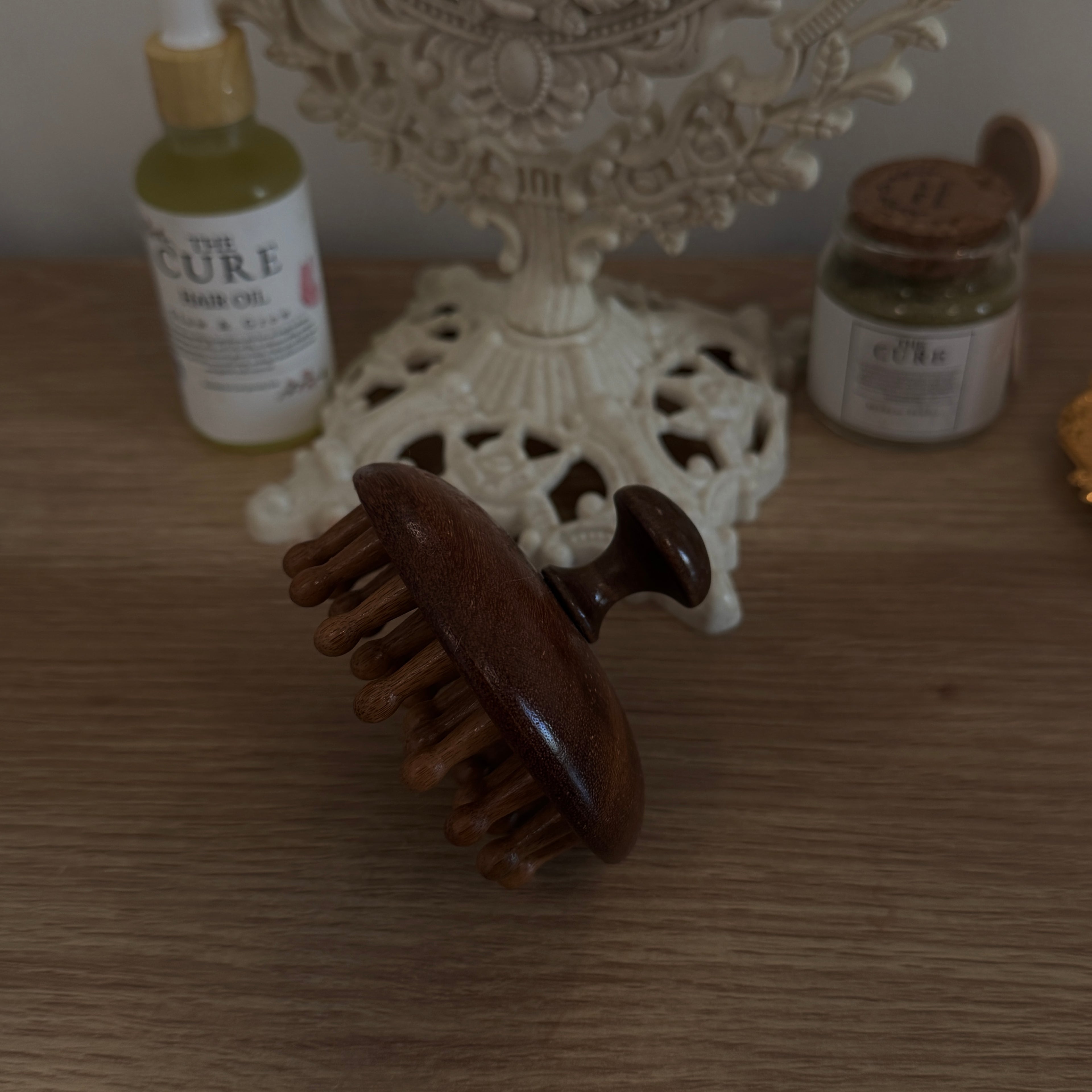 Wooden Scalp Massager